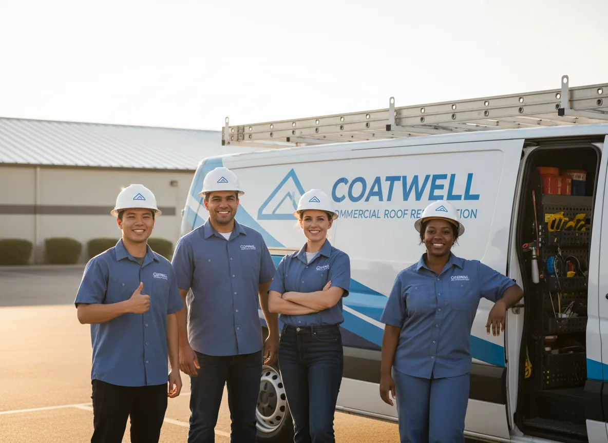 Commercial roof coating company in Glenwood, IA